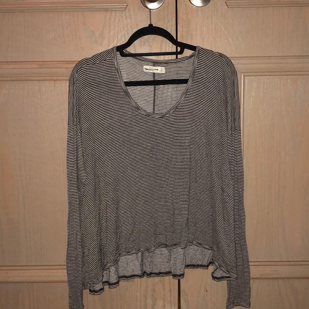 Women’s long sleeve striped top